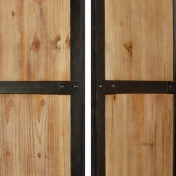 Farmhouse Carved Wood Panel Room Divider Screen Brown - Olivia & May -Furniture Hotsale Shop GUEST 01194eff e742 4b9e b26a 9064362eba26