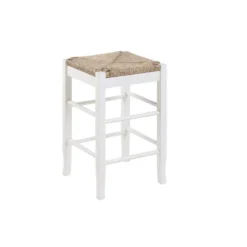 Rush Seat Hardwood Barstool White - Boraam 15 Rush Seat Hardwood Barstool White - Boraam -Furniture Hotsale Shop GUEST 012ff5ed 0a2a 4b54 8ce0 c1a4a8818079
