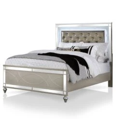 2pc La Mesa Bed And Chest Set Silver - HOMES: Inside + Out -Furniture Hotsale Shop GUEST 01b50b41 7176 4492 a16f e59b8737271b