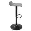 Set Of 2 Ale Xl Contemporary Adjustable Barstool - Black And Gray - Lumisource -Furniture Hotsale Shop GUEST 0289d693 5653 461e b60f f00cf4245275