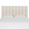 French Seam Slipcover Headboard Peak Mustard - Cloth & Company