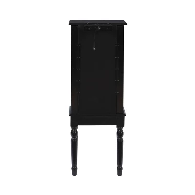Aria Jewelry Armoire Black - Powell Company 9 Aria Jewelry Armoire Black - Powell Company - Image 7