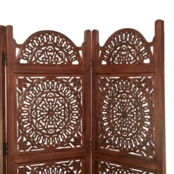 Bohemian Wood Room Divider Screen - Olivia & May -Furniture Hotsale Shop GUEST 06266b81 0b37 4cc2 b6ff 3d78bf2182ed