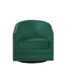 Ollie Swivel Tub Chair Green - Lifestyle Solutions