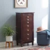 Tierra Contemporary Jewelry Armoire Merlot Brown - Powell Company -Furniture Hotsale Shop GUEST 097ae1b3 07ea 4150 b6fb 703d0cbb2c1c