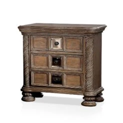 5pc Lellen Bedroom Set Beige/Rustic Natural Tone - HOMES: Inside + Out -Furniture Hotsale Shop GUEST 09c52c7b 8e06 469e 9ccf beea479bd176