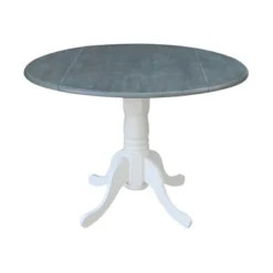 42" Mason Round Dual Drop Leaf Dining Table - International Concepts -Furniture Hotsale Shop GUEST 0c56beec 39e4 4303 8bb9 091c5188d7f7