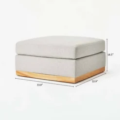 Woodland Hills Modular Sectional Ottoman Light Gray - Threshold™ Designed With Studio McGee 15 Woodland Hills Modular Sectional Ottoman Light Gray - Threshold™ Designed With Studio McGee -Furniture Hotsale Shop GUEST 0ed068aa 7686 4196 a244 18c08b84b454