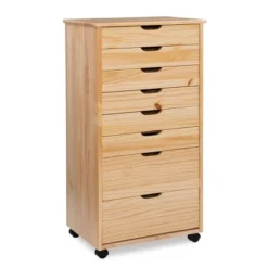 Cary 8 Drawer Rolling Storage Cart - Linon -Furniture Hotsale Shop GUEST 0fd7d8f5 fe51 4dde a8bd a9f188603416