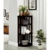 41.75" Agron Decorative Bookshelf Dark Walnut - HOMES: Inside + Out -Furniture Hotsale Shop GUEST 10d4b2b7 16d6 4d2e 8d77 f61b15ea038b