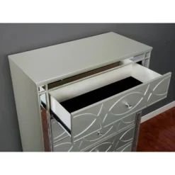 2pc La Mesa Bed And Chest Set Silver - HOMES: Inside + Out -Furniture Hotsale Shop GUEST 11c515ee c8d3 4731 938f 3fbe31947265