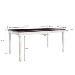 Shelby Dining Table White - Crosley -Furniture Hotsale Shop GUEST 11fe1db8 c964 4792 992f f7f4baeae458