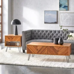 Alexandria 1 Drawer End Table Oak - Lifestorey 10 Alexandria 1 Drawer End Table Oak - Lifestorey -Furniture Hotsale Shop GUEST 1214b987 bf4c 4894 9960 846b0918a966