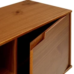 Solid Wood Mid-Century Modern TV Stand For TVs Up To 80" - Saracina Home -Furniture Hotsale Shop GUEST 1230d599 1ffc 49f5 88b2 9c14434896a7