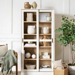 72" Promontory Cabinet With Sliding Doors - Threshold™ Designed With Studio McGee -Furniture Hotsale Shop GUEST 123e42a0 83f1 4a74 b01e b843c1da7645