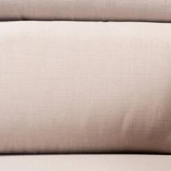 Charlotte Fabric Upholstered Wood 2 Seater Loveseat Taupe/Brown - Baxton Studio -Furniture Hotsale Shop GUEST 173831a9 580a 4850 be76 8d25edb455b6