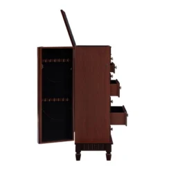 Tierra Contemporary Jewelry Armoire Merlot Brown - Powell Company -Furniture Hotsale Shop GUEST 175af95f 4e72 4d73 b467 dd797fcce098
