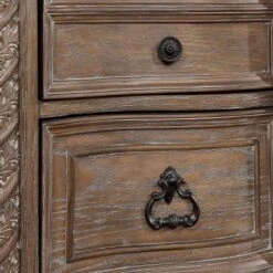 5pc Lellen Bedroom Set Beige/Rustic Natural Tone - HOMES: Inside + Out -Furniture Hotsale Shop GUEST 18507b00 0838 4ce5 9fd1 d25d5d041f77