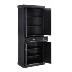 Seaside Kitchen Pantry Distressed Black - Crosley -Furniture Hotsale Shop GUEST 18aa0558 5945 44c9 83c8 9f86cdb738e0