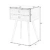 Costway Mid Century Modern 2 Drawers Nightstand In Natural Sofa Side Table End Table -Furniture Hotsale Shop GUEST 1d577a06 755b 40ce 9d6e a28ef1e783f2