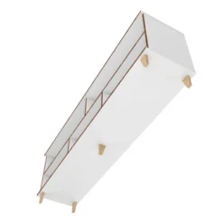 Warren TV Stand For TVs Up To 65" Dark Brown - Manhattan Comfort -Furniture Hotsale Shop GUEST 1d90813c 281c 4292 ae2e b9e65e39e8f9