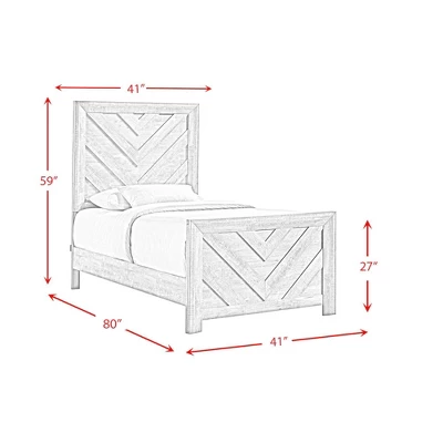 3pc Keely Panel Bedroom Set White - Picket House Furnishings 17 3pc Keely Panel Bedroom Set White - Picket House Furnishings - Image 15