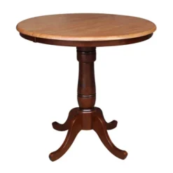 36" Round Counter Height Dining Table With 12" Leaf - International Concepts -Furniture Hotsale Shop GUEST 1e29addf 3871 4c38 bb18 6afddbcfe1f8