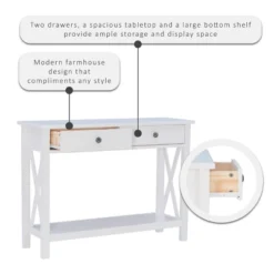 Davis Console Table - Linon -Furniture Hotsale Shop GUEST 1ee3a289 d8ac 49dc 899a a6042e1172f3