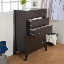 Weston 5 Drawer Chest Roasted Espresso - MiBasics -Furniture Hotsale Shop GUEST 1f085e94 d5c9 41ef 99e4 20bb8fc54c63