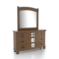 5pc Lellen Bedroom Set Beige/Rustic Natural Tone - HOMES: Inside + Out -Furniture Hotsale Shop GUEST 2043313d d613 438d aadd 248a736cab17