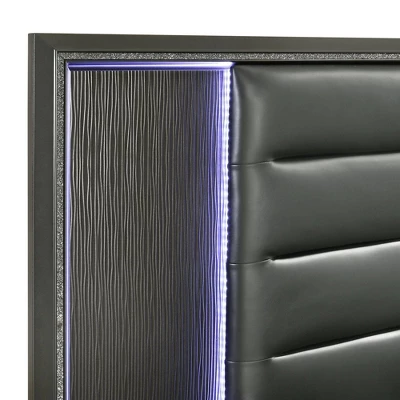 3pc Queen Farris Panel Bedroom Set Black - Picket House Furnishings 8 3pc Queen Farris Panel Bedroom Set Black - Picket House Furnishings - Image 6