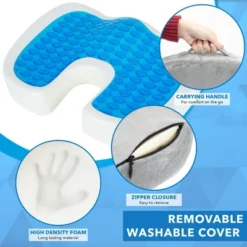 Mount-It! ErgoActive Cooling Gel Seat Cushion 14 Mount-It! ErgoActive Cooling Gel Seat Cushion -Furniture Hotsale Shop GUEST 22e507e3 d3ae 48bb ae47 72788c268758