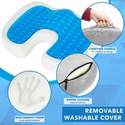 Mount-It! ErgoActive Cooling Gel Seat Cushion 8 Mount-It! ErgoActive Cooling Gel Seat Cushion - Image 6