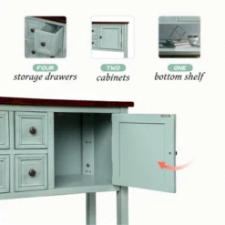 Modernluxe Cambridge Series Buffet Sideboard Console Table With Bottom Shelf -Furniture Hotsale Shop GUEST 26d26abd 96c2 479d be34 f0d69cc19f46