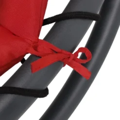 Sunnydaze Decor Sunnydaze Outdoor Hanging Chaise Floating Lounge Chair With Canopy Umbrella And Stand -Furniture Hotsale Shop GUEST 27cee597 c782 45bb aee6 7e8e7209a38e