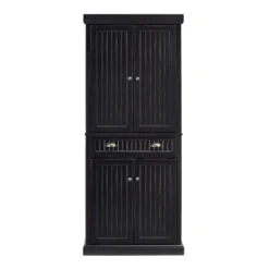 Seaside Kitchen Pantry Distressed Black - Crosley -Furniture Hotsale Shop GUEST 28b3a857 ffb5 4f0e bfa6 b8ebd14d1261