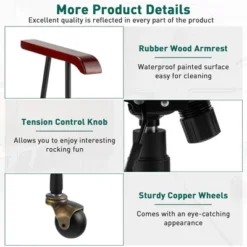 Costway Velvet Home Office Chair Swivel Adjustable Task Chair W/ Wooden Armrest 17 Costway Velvet Home Office Chair Swivel Adjustable Task Chair W/ Wooden Armrest -Furniture Hotsale Shop GUEST 295110a1 e91b 43ce 9389 c004659f2d4f