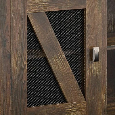 Landson TV Stand For TVs Up To 60" Rustic - Room & Joy 9 Landson TV Stand For TVs Up To 60" Rustic - Room & Joy - Image 7