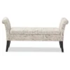 Avignon Script - Patterned French Laundry Fabric Storage Ottoman Bench - Baxton Studio 1 Avignon Script - Patterned French Laundry Fabric Storage Ottoman Bench - Baxton Studio -Furniture Hotsale Shop GUEST 2a039bee 2e7a 42a2 a7bf 8b6a2d3c9055