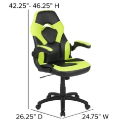 Flash Furniture Gaming Desk And Racing Chair Set With Cup Holder, Headphone Hook & 2 Wire Management Holes -Furniture Hotsale Shop GUEST 2b3c1518 923d 4c78 b7bb f6e3097cc5cd