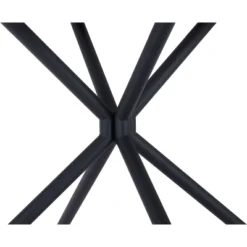 47.2" Lois Round Dining Table White - ZM Home -Furniture Hotsale Shop GUEST 2f68bd50 9003 43cf aeea e5cc8a86fc06