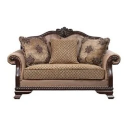 69" Chateau De Ville Fabric Sofa Espresso Finish - Acme Furniture 14 69" Chateau De Ville Fabric Sofa Espresso Finish - Acme Furniture -Furniture Hotsale Shop GUEST 30e5cb93 69f7 4a06 ae33 75263aeaceff