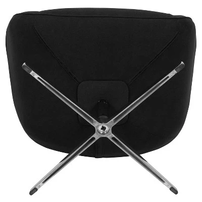 Merrick Lane Ergonomic High-Back Lounge Chair 360° Swivel Accent Chair Side Chair With 4 Star Alloy Base 13 Merrick Lane Ergonomic High-Back Lounge Chair 360° Swivel Accent Chair Side Chair With 4 Star Alloy Base - Image 11