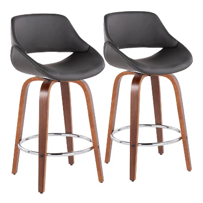 Set Of 2 Fabrico Height Barstools - LumiSource 15 Set Of 2 Fabrico Height Barstools - LumiSource - Image 13