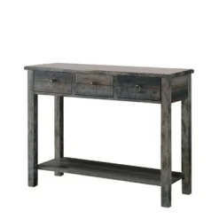 Console Table Oak Teal - Acme Furniture