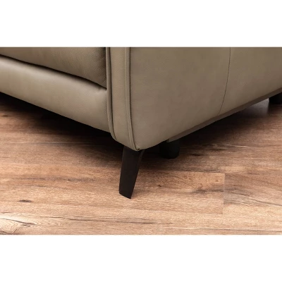 Marley Leather Power Recliner Sofa Loveseat With Power Headrests Beige - Abbyson Living 9 Marley Leather Power Recliner Sofa Loveseat With Power Headrests Beige - Abbyson Living - Image 7