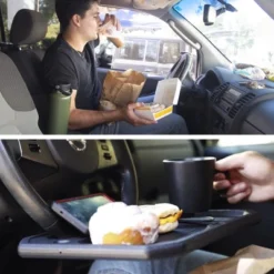 Mount-It! Car Table That Works As A Food Tray For Car And Car Desk For Laptop | Table Tray Fits On Any Steering Wheel Within Our Dimensions -Furniture Hotsale Shop GUEST 3753f291 fa19 46dd 9bf7 76d5a131f1d4