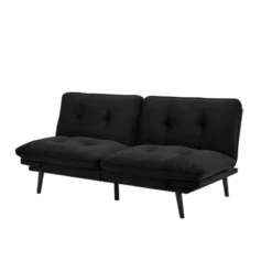 Finley Convertible Futon Sofa Bed Black - Serta -Furniture Hotsale Shop GUEST 38121e83 dc94 4283 b7b0 041ee87cf536