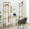 3pc Aimee Desk And Etagere Set Soft Gold - Crosley 2 3pc Aimee Desk And Etagere Set Soft Gold - Crosley -Furniture Hotsale Shop GUEST 38fb0f1e 7539 483c 9cdd 56aac117af25