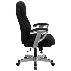 Emma And Oliver 400 Lb. Big & Tall High Back Ergonomic Office Chair, Silver Adjustable Arms -Furniture Hotsale Shop GUEST 3909b95f bd23 4b58 9ca7 b65ab15997c9